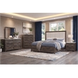 Global Furniure Mariah Nightstand in Dark Brown