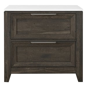 Global Furniure Mariah Nightstand in Dark Brown