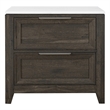 Global Furniure Mariah Nightstand in Dark Brown