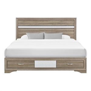 Global Furniure Seville Full Bed in Natural