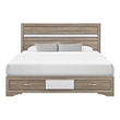 Global Furniure Seville Full Bed in Natural