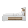 Global Furniure Sadie King Bed with Storage in Beige