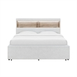Global Furniure Sadie King Bed with Storage in Beige