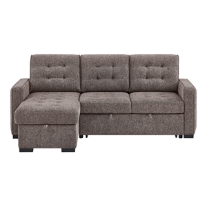 Global Furniure U0707 Reversible Sofa Bed in Brown