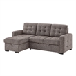 Global Furniure U0707 Reversible Sofa Bed in Brown