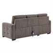 Global Furniure U0707 Reversible Sofa Bed in Brown