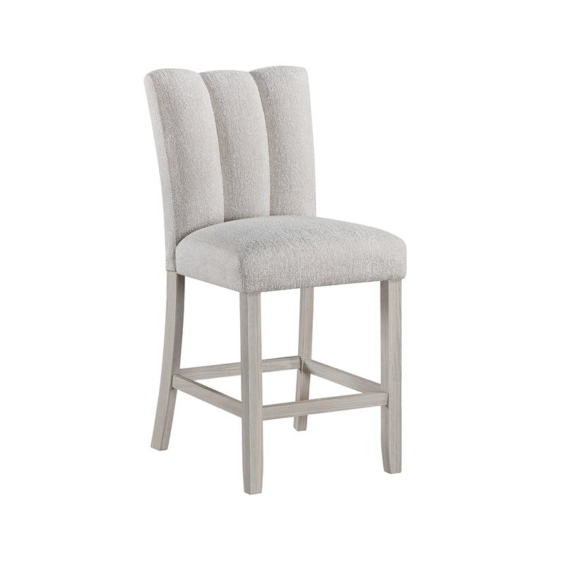 Global Furniure D06 Beige Bar Stool in Beige (2 Piece)