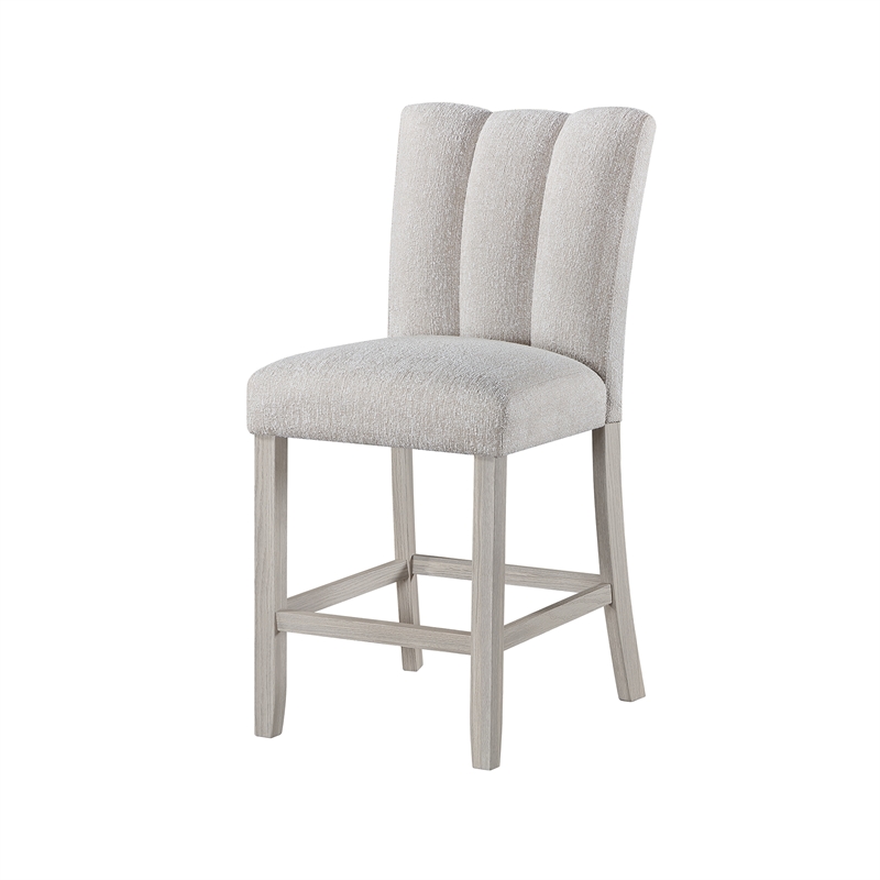 Global Furniure D06 Beige Bar Stool in Beige (2 Piece)