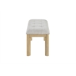 Global Furniure D1248 Dining Table Bench