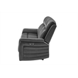 Global Furniure U8879 Power Recliner Sofa W/LED & Global SS in Charcoal