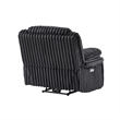 Global Furniure U8686 Power Reclining with LED in Black