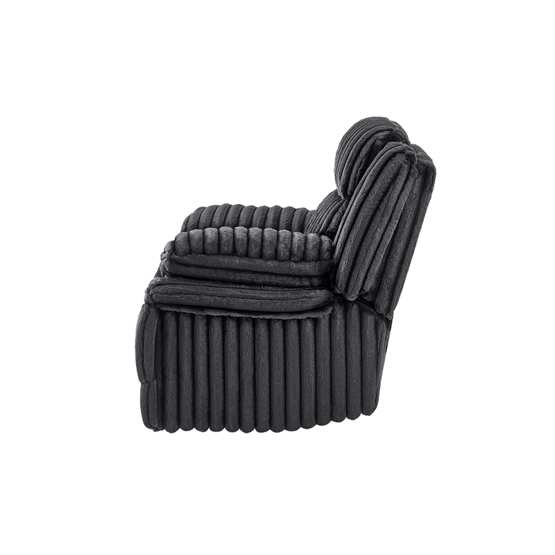 Global Furniure U8686 Power Reclining with LED in Black