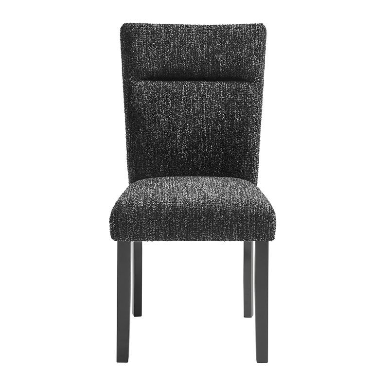 Global Furniure D2502 Dining Chairs in Black (2 Piece)