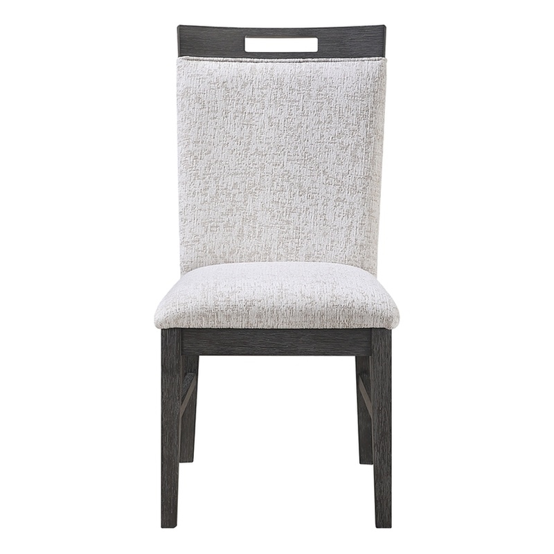 Global Furniure D4239 Dining Chair in Light Gray (2 Piece)
