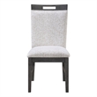 Global Furniure D4239 Dining Chair in Light Gray (2 Piece)