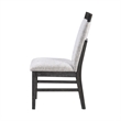 Global Furniure D4239 Dining Chair in Light Gray (2 Piece)