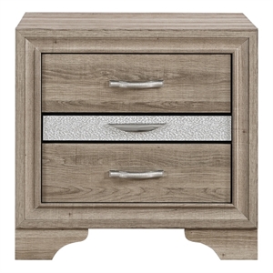 Global Furniure Seville Nightstand in Natural