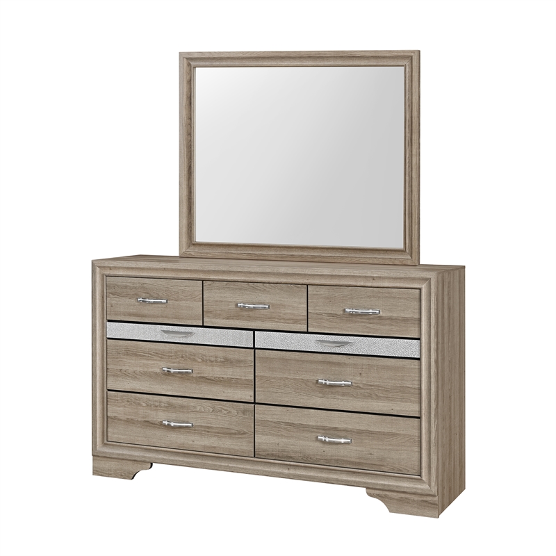 Global Furniure Seville Dresser in Natural