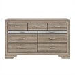 Global Furniure Seville Dresser in Natural