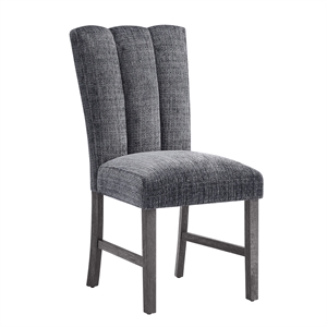 Global Furniure D8030 Dining Chair (2 Piece) in Black