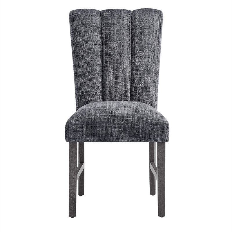 Global Furniure D8030 Dining Chair (2 Piece) in Black