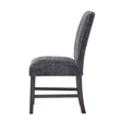 Global Furniure D8030 Dining Chair (2 Piece) in Black