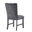 Global Furniure D8030 Dining Chair (2 Piece) in Black