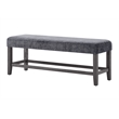 Global Furniure D8030 Dining Table Bench in Black
