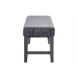 Global Furniure D8030 Dining Table Bench in Black