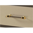 Global Furniure Genesis Chest with LED in Gold