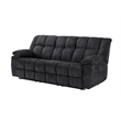 Global Furniure U6000 Recliner Sofa in Black