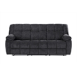 Global Furniure U6000 Recliner Sofa in Black