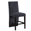 Global Furniure D12 Bar Stool in Black (2 Piece)