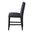 Global Furniure D12 Bar Stool in Black (2 Piece)