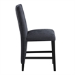 Global Furniure D12 Bar Stool in Black (2 Piece)