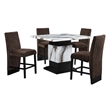 Global Furniure D12 Bar Stool in Brown (2 Piece)