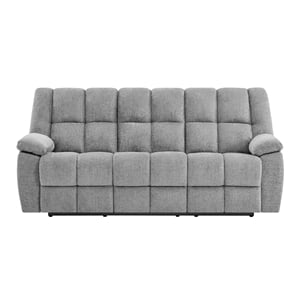 Global Furniture U6000 Recliner Sofa in Smoke