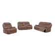 Global Furniure U2250 Recliner Sofa in Brown