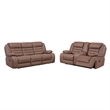 Global Furniure U2250 Recliner Sofa in Brown