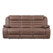 Global Furniure U2250 Recliner Sofa in Brown