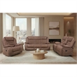 Global Furniure U2250 Recliner Sofa in Brown