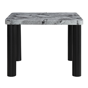 Global Furniure D5473 Bar Table Dark Gray Finish in Brown