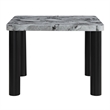 Global Furniure D5473 Bar Table Dark Gray Finish in Brown
