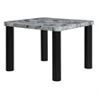 Global Furniure D5473 Bar Table Dark Gray Finish in Brown