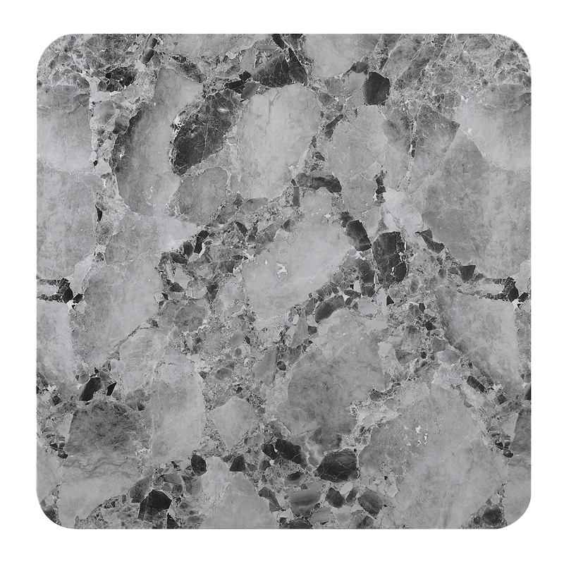 Global Furniure D5473 Bar Table Dark Gray Finish in Brown