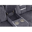 U1895 P2 Reclining Loveseat w Immersive SPKR & LED in Gray