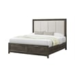Global Furniure Mariah Full Bed in Dark Brown