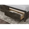 Global Furniure Mariah Full Bed in Dark Brown