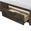 Global Furniure Mariah Queen Bed in Dark Brown
