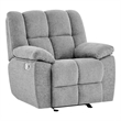 Global Furniture U6000 Glider Reclining in Smoke